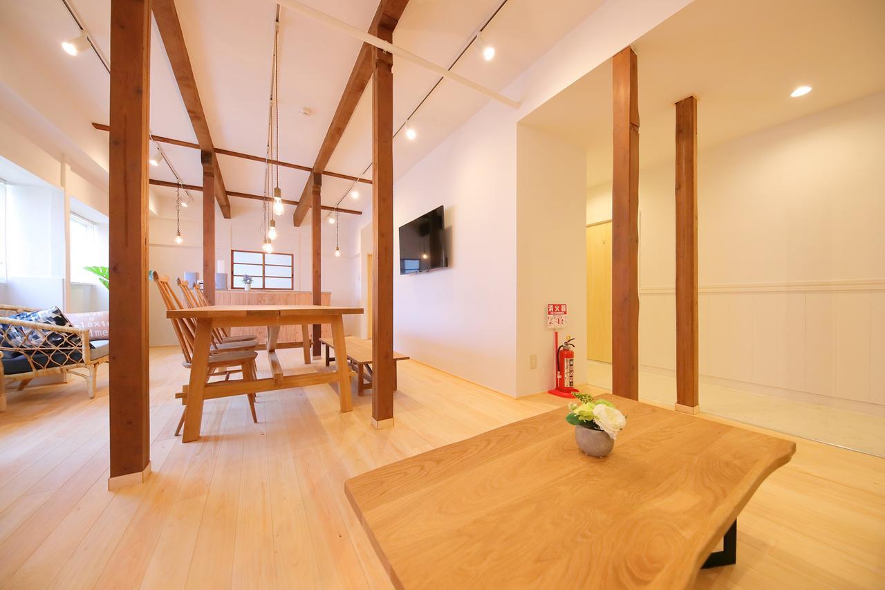 Raku Hostel Osaka Exterior foto